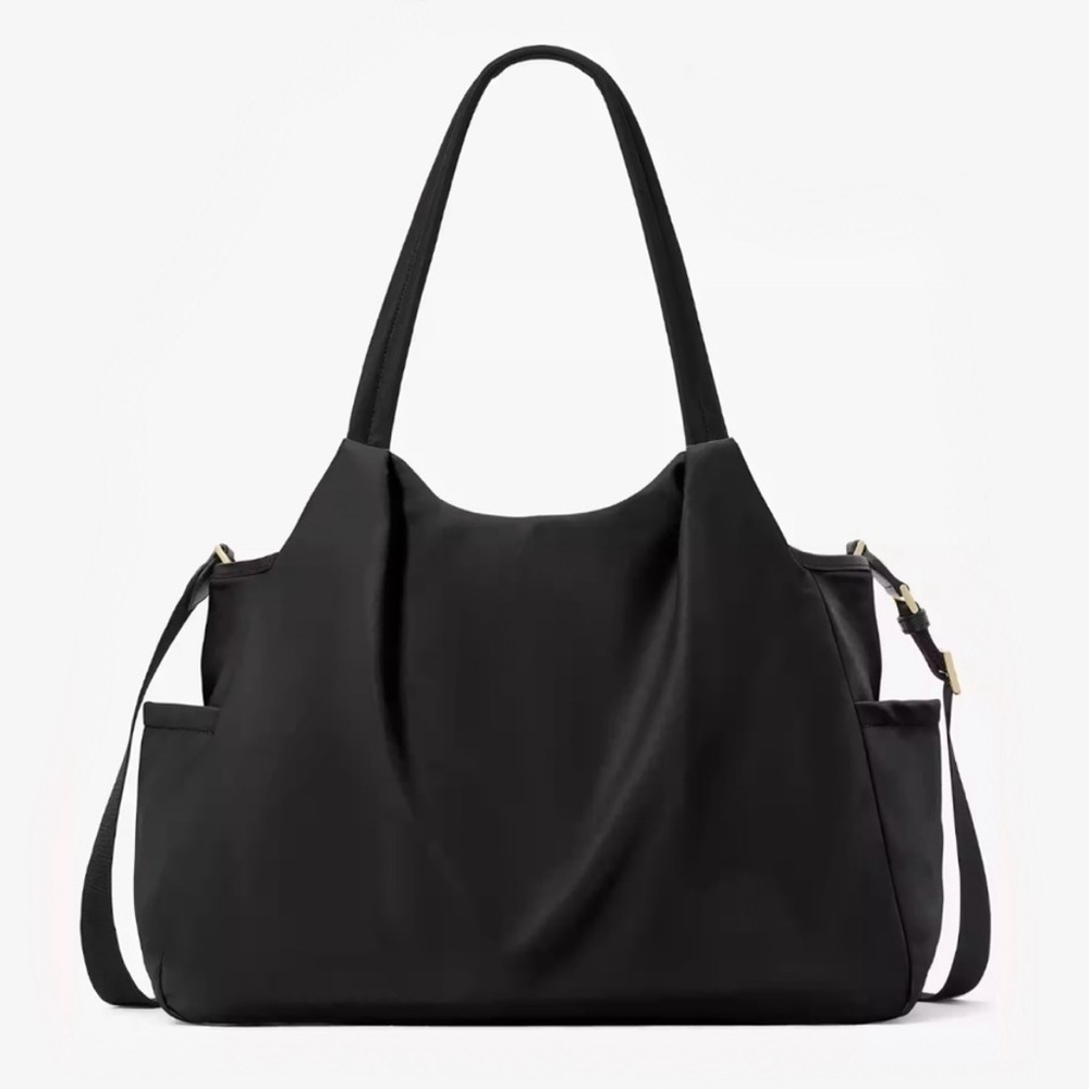 ♠️kate spade Chelsea Nylon Baby Bag, Black NWT - Picture 4 of 16